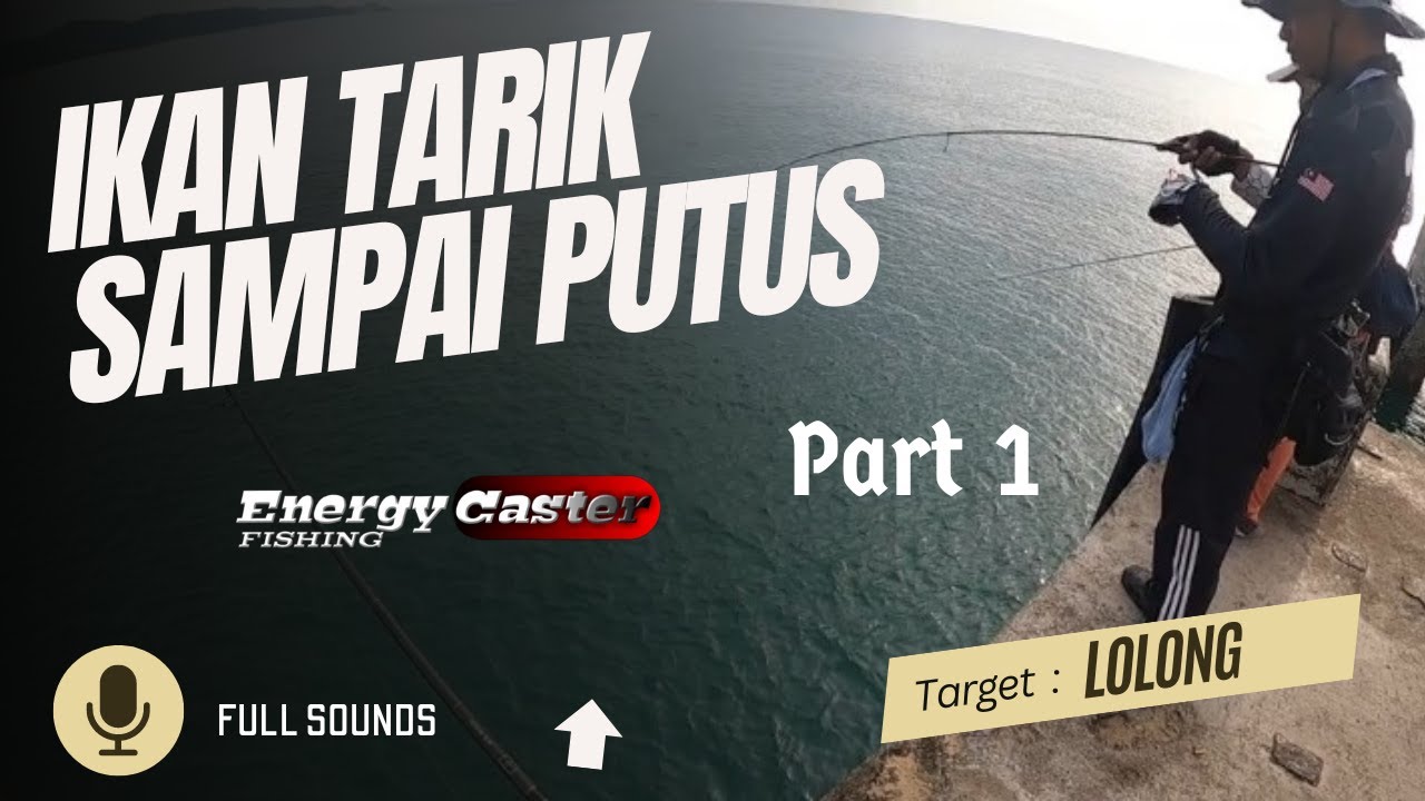 IKAN TARIK SAMPAI PUTUS !!!  PART 1 #ajing #fishing #fishinglife #ikan #fish