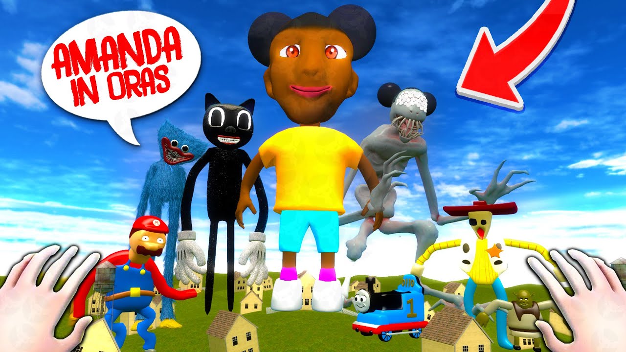 AMANDA Aventuriera in ORAS + HUGGY si CARTOON CAT la 5 DIMINEATA!