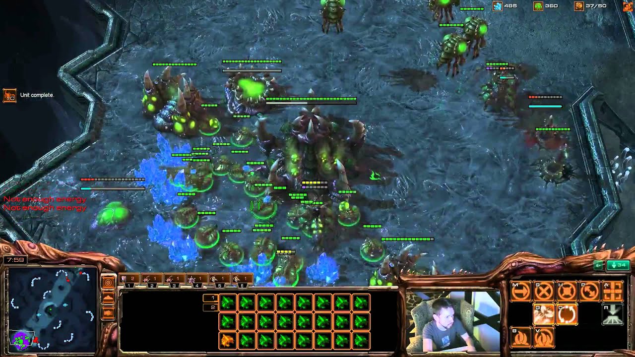 QxGDestiny (Z) vs. CombatEX (P) - Starcraft 2 Ladder