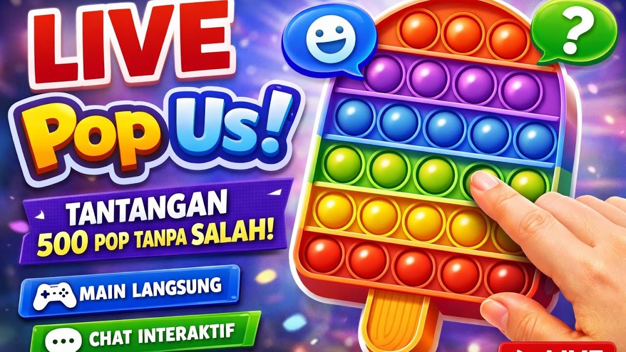 LIVE Pop It Game 🎮 Play Casually + Chat | Relaxing Gameplay part 4