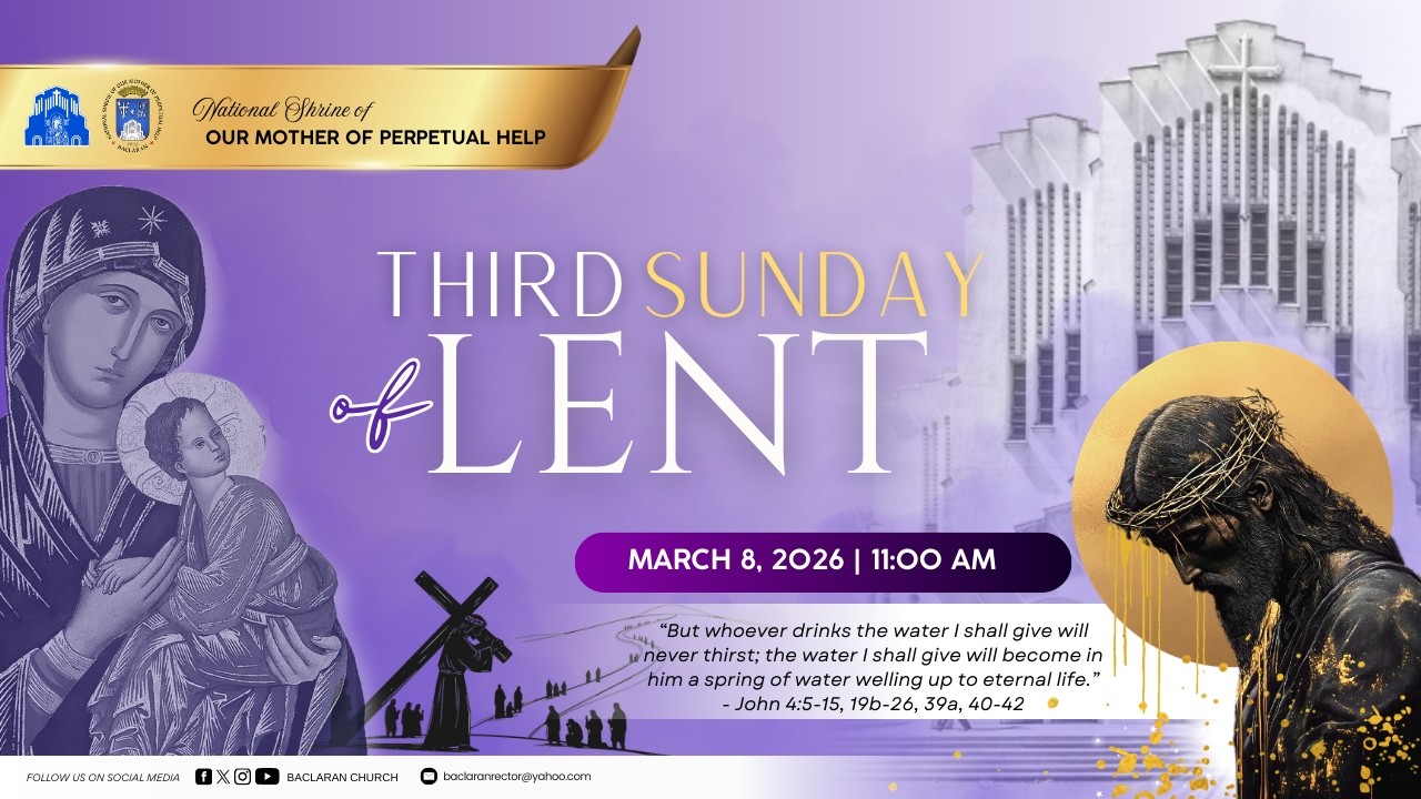 Baclaran Church: Third Sunday of Lent