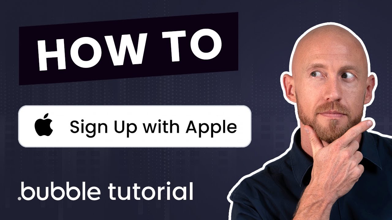 Add Apple Login to Your Bubble App - Bubble.io Tutorial