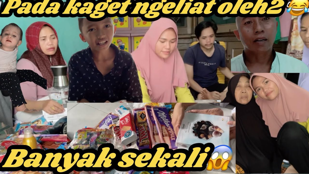 BONGKAR OLEH-OLEH BUAT KELUARGA DI INDONESIA 🇮🇩 MEREKA PADA BAHAGIA SEKALI🥰