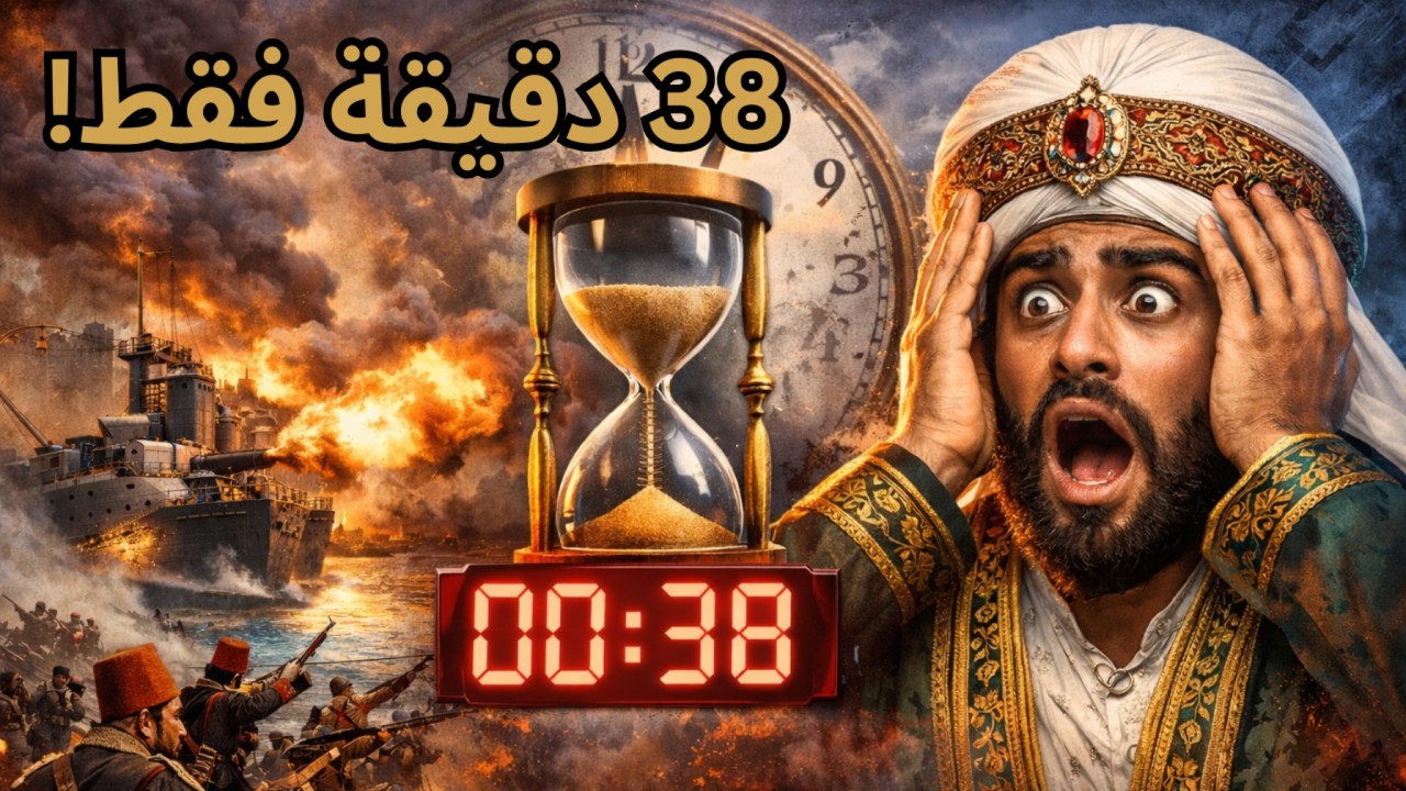 أقصر حرب في التاريخ… انتهت خلال 38 دقيقة فقط | وثائقي للنوم