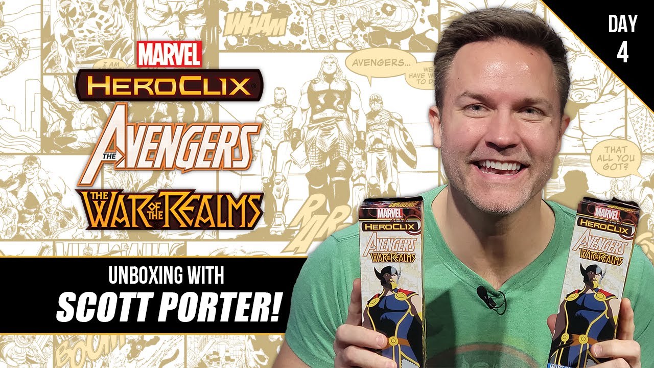 Which Chase Did Scott Pull? | Unboxing Marvel HeroClix: Avengers War of the Realms Day 4
