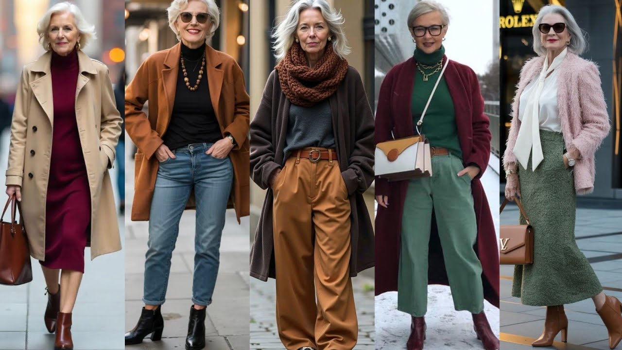 Natural Older Women OVER 50 60 70 |NewTrends Fashion For Women |Spring/winter FallFashion 2026