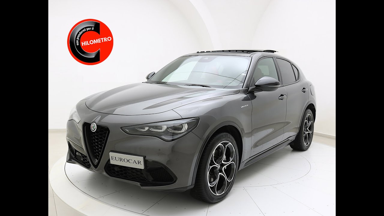 🚗Alfa Romeo Stelvio 2.2 TurboDiesel 210CV AT8 Q4 Veloce🚗
