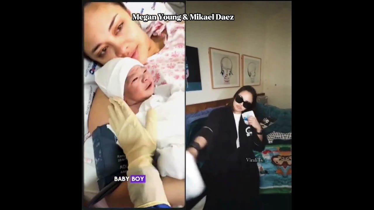 MEGAN YOUNG AND MIKAEL DAEZ ENJOYING THEIR TIME TOGETHER AS A COUPLE AND AS PARENTS. #couple #viral