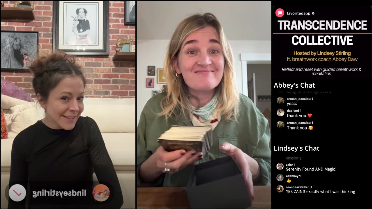 Lindsey Stirling: Transcendence Breathwork with Abbey Daw - January 7th, 2026