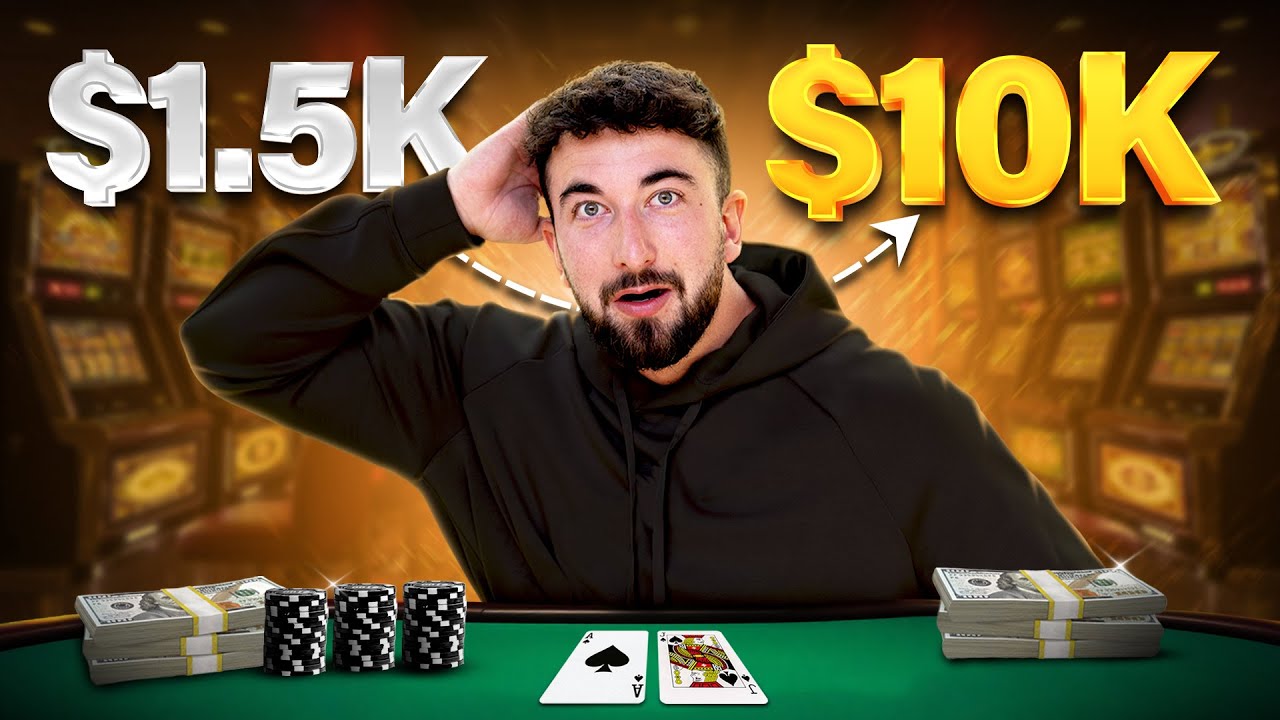 INSANE $10,000 HIGH STAKES BLACKJACK ACTION!