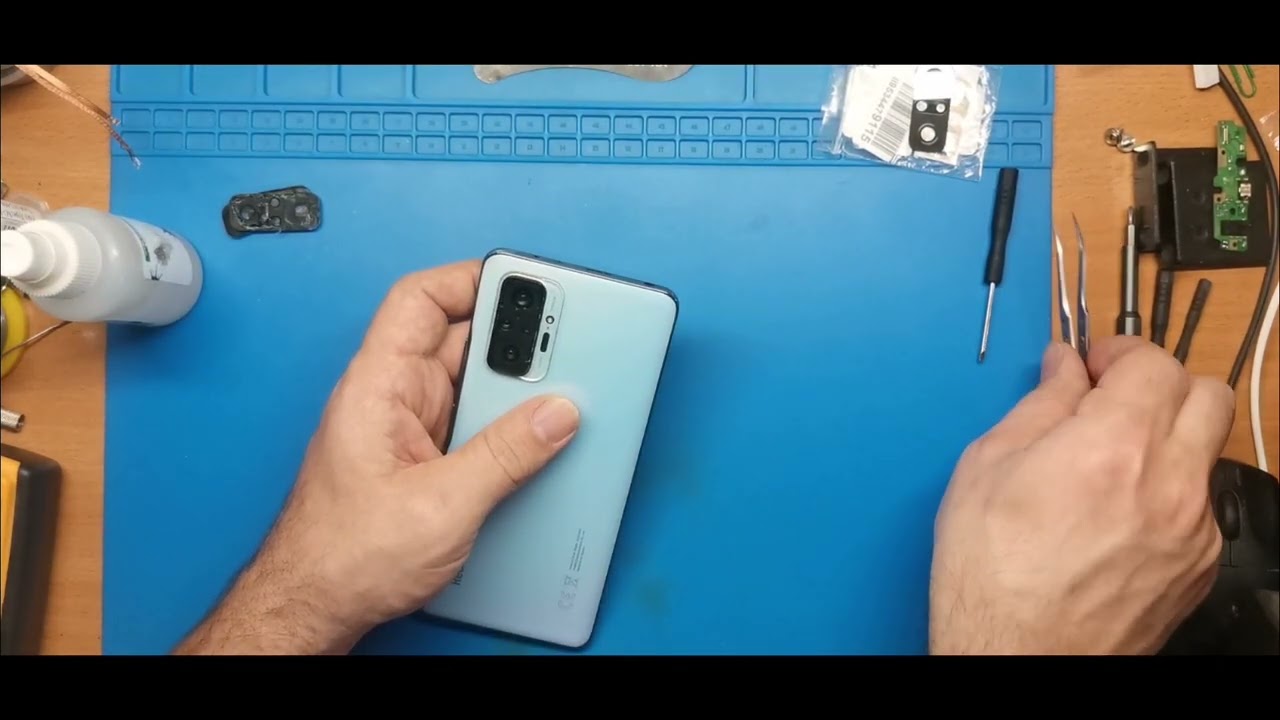 Redmi note 10 замена стекла камеры