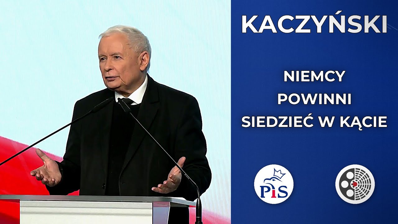 Jarosław Kaczyński: Konferencja prasowa prezesa PiS