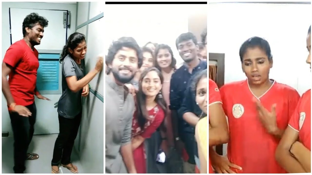 Bigil Girls with Atlee Tik Tok Video Collections Part 2 | Bigil Girls Tamil Dubsmash Videos