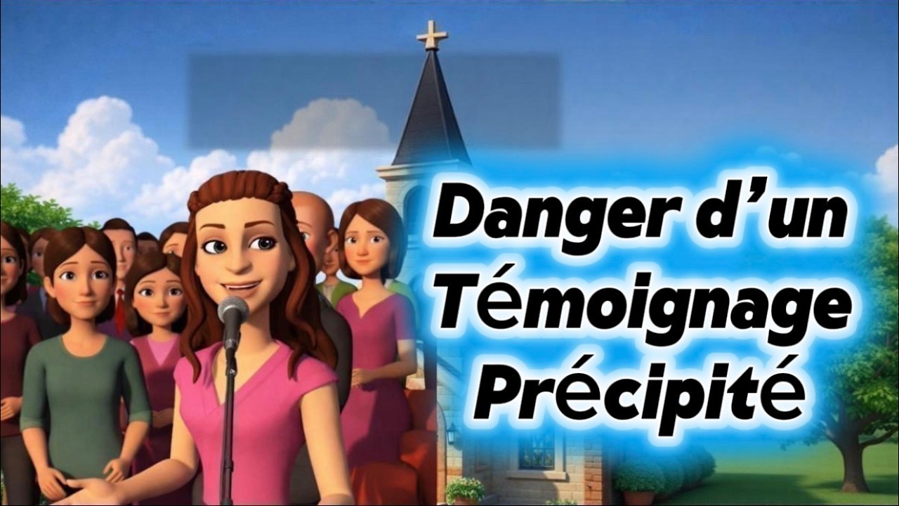 Le danger d’un témoignage précipité