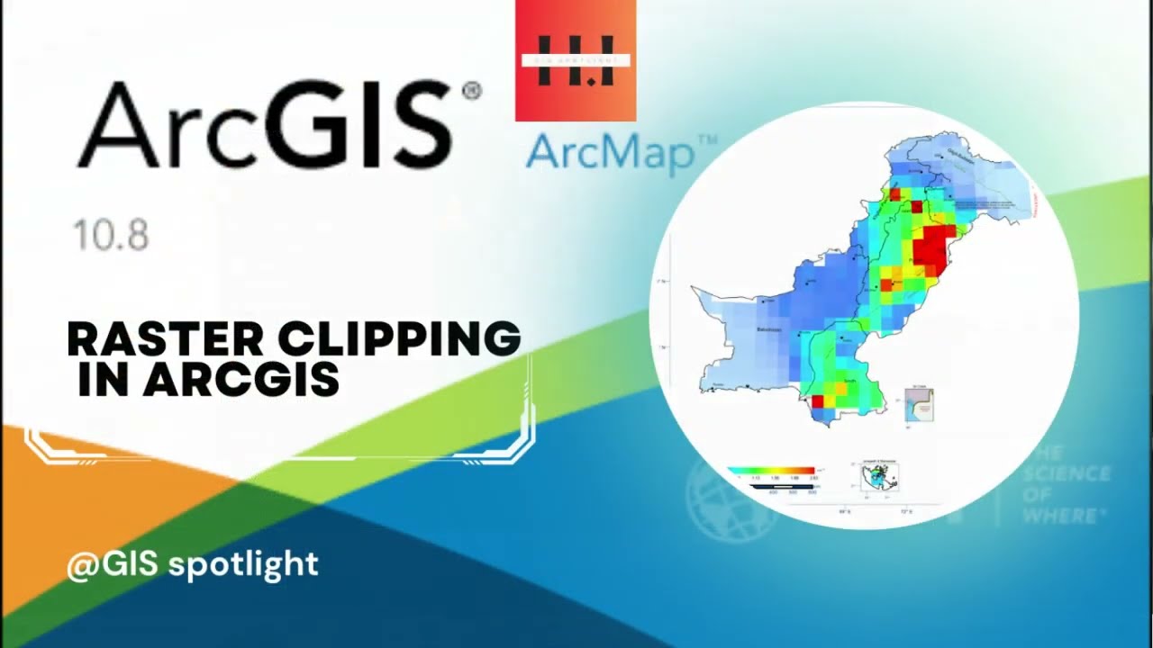 ArcGIS Raster Clipping Made Easy#raster #arcgis