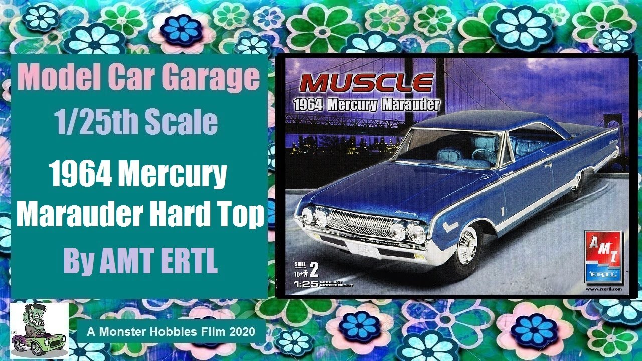 Model Car Garage - 1964 Mercury Marauder Model Kit By AMT/ERTL - A Model Car Unboxing Video