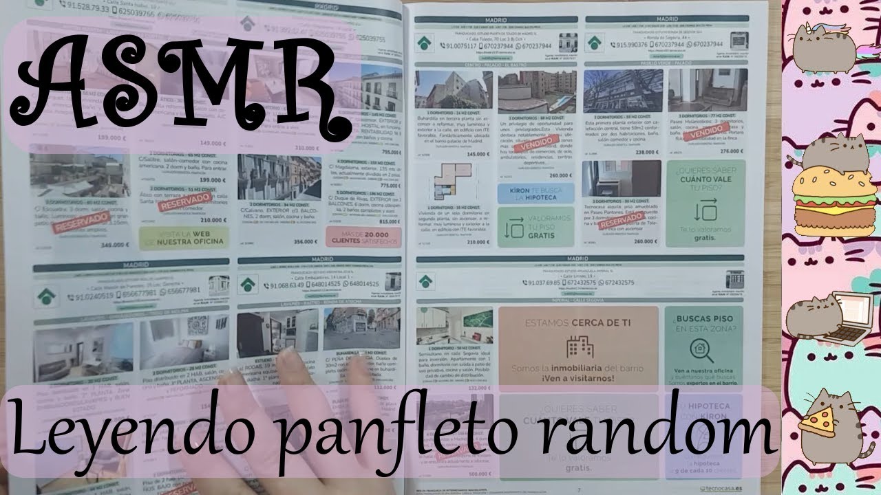 ASMR (Español): ojeando un catálogo cualquiera