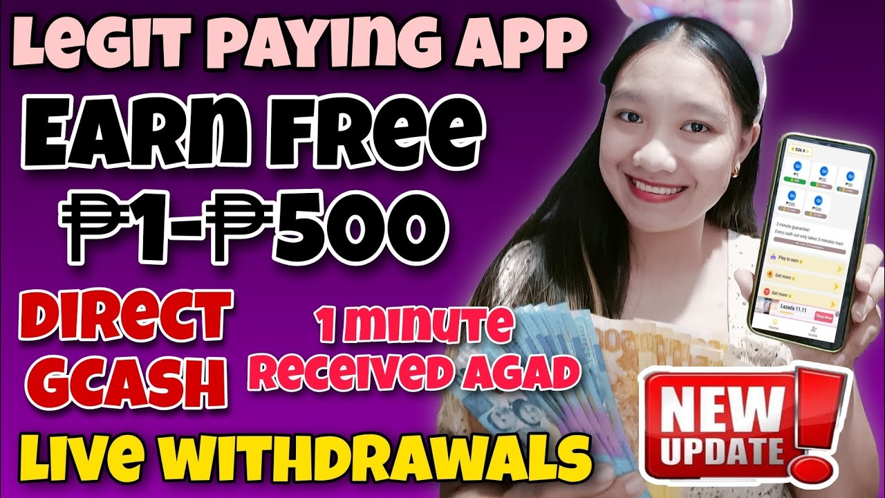 Legit Paying App 2023: Free Gcash ₱1-₱500 in 1 Minute ☑️Live Payouts ☑️ Walang Puhunan