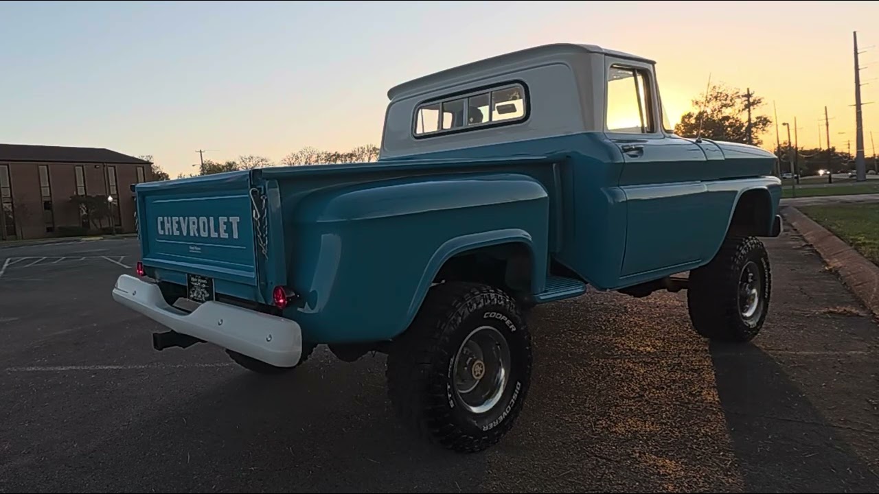 Тест-драйв Chevrolet C-10 Custom 4x4 1962 года. ПРОДАНО. Цена: 21 900 долларов. Maple Motors #3004.