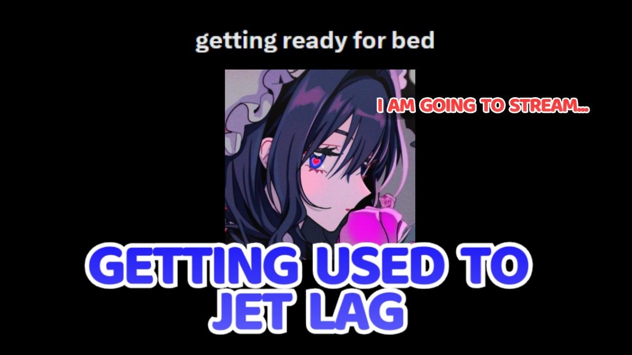 Kronii has been very productive, but she is now getting used to jet lag