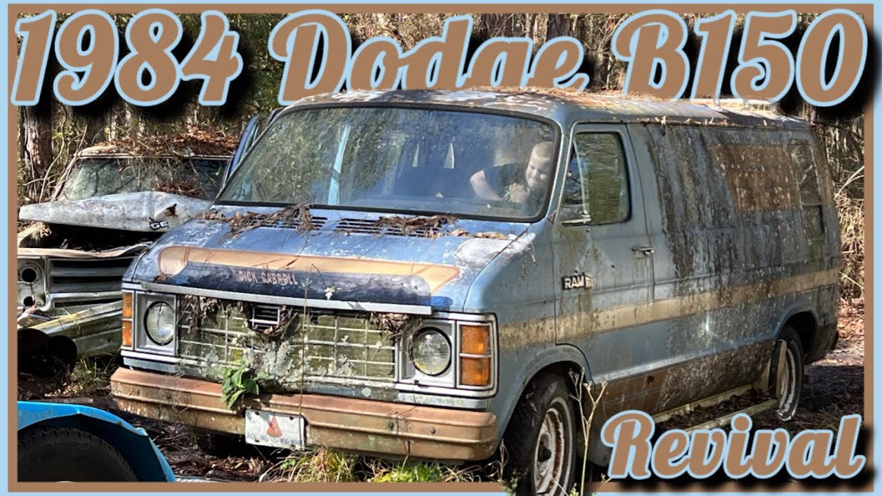 1984 Dodge B150 Van Rescue & Revival - Real 80s Street Van!