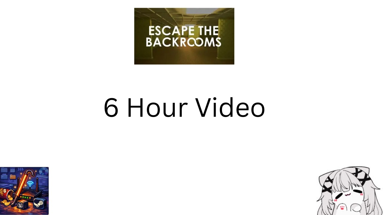Escape the backrooms with cramb (FULL MOVIE)