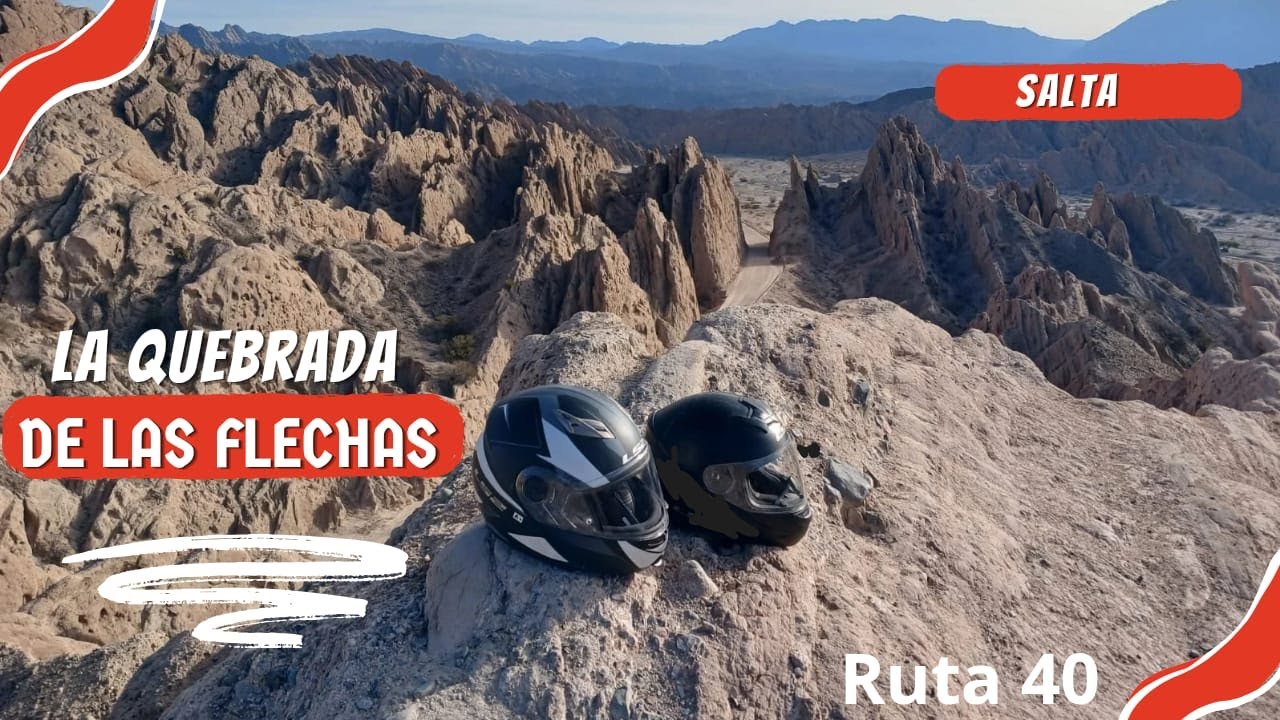 Viaje en moto por la RN40 la Quebrada de las Flechas