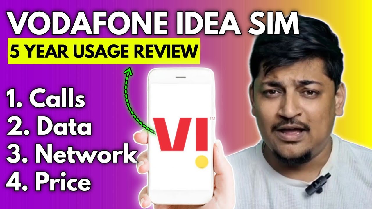 My Vodafone Idea Sim Usage Experience 2024