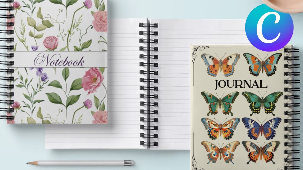 Comment créer un CARNET de NOTES personnalisé avec Canva