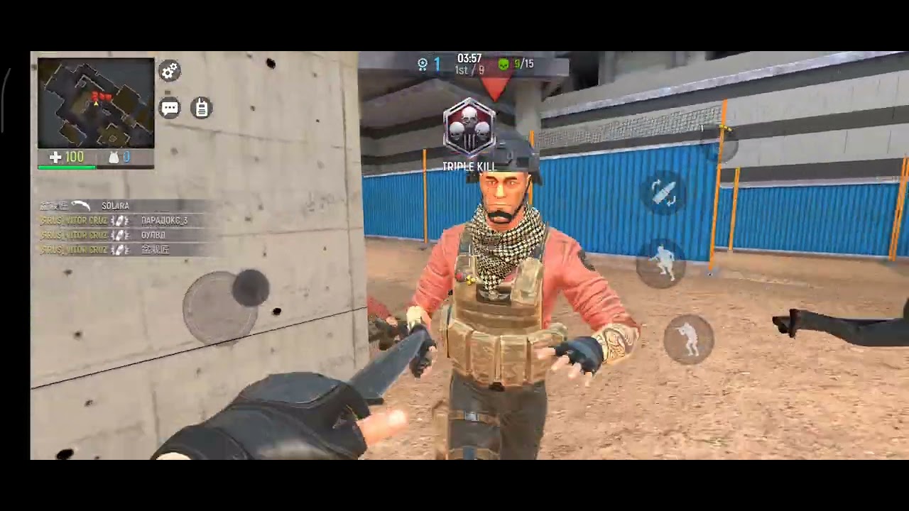 Modern Ops Knife mode｜ARM Race 
