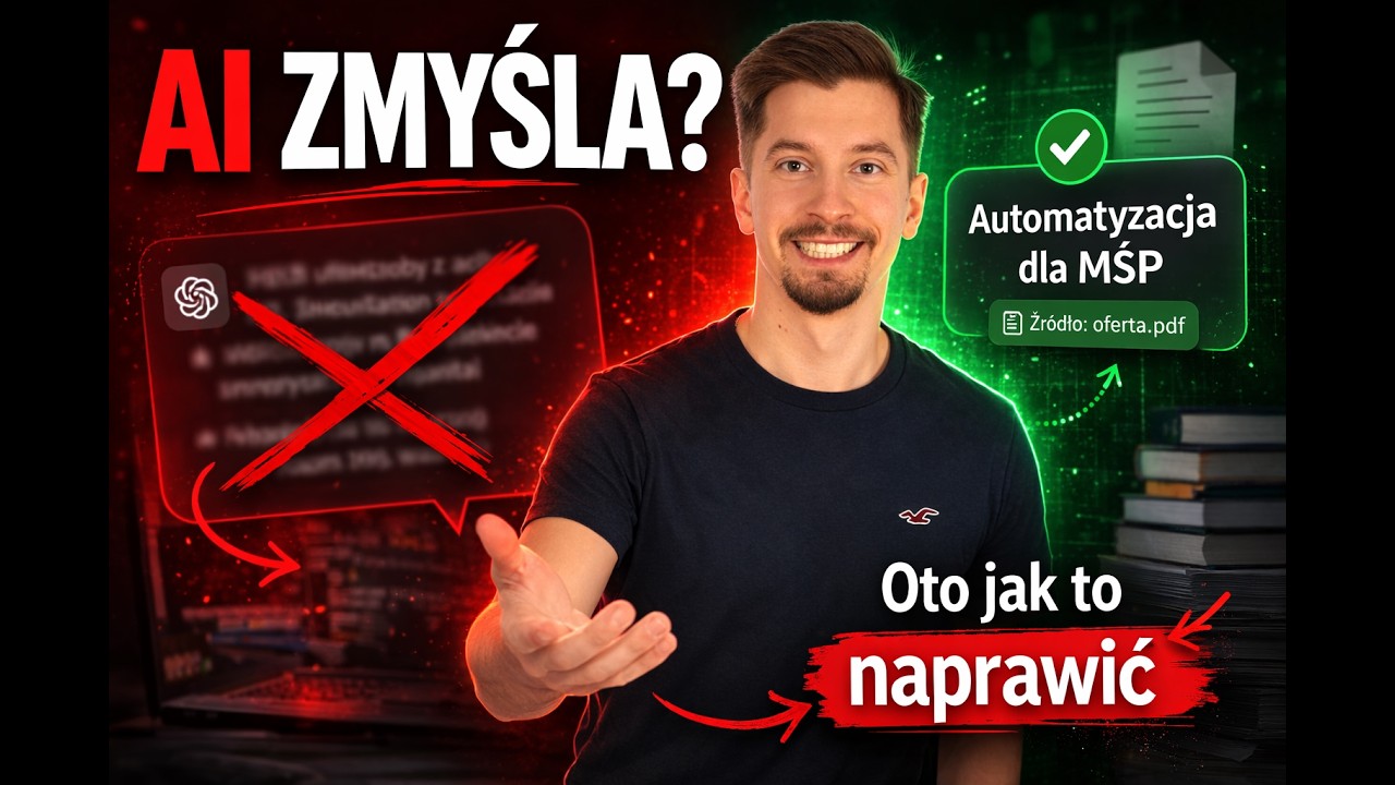 Twój AI zmyśla? Oto dlaczego - i jak to naprawić | RAG po polsku
