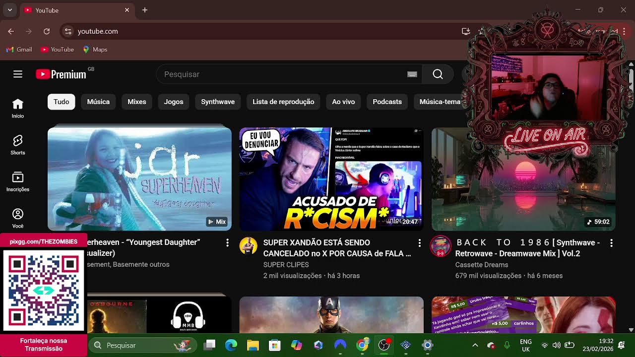 Transmissão  o Retorno