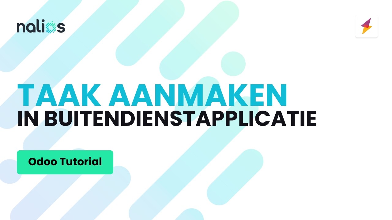 Taak aanmaken in buitendienstapplicatie