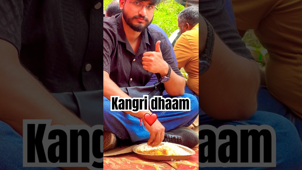 🍛 Eating Himachali Dham: A Flavorful Tradition in Every Bite! 🌄✨