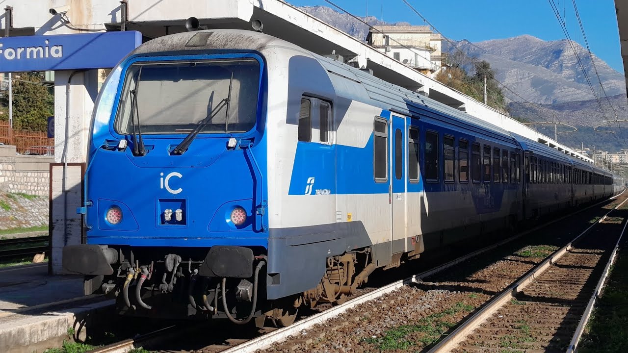 FORMIA-GAETA: INTERCITY, MERCI E REGIONALI in ARRIVO, PARTENZA e TRANSITO!