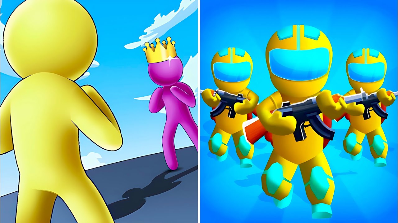 Giant Rush Vs Gun Clash 3D🌺🔴🌺Walkthrough Android IOS Update 99999 Levels Gameplay BWN21