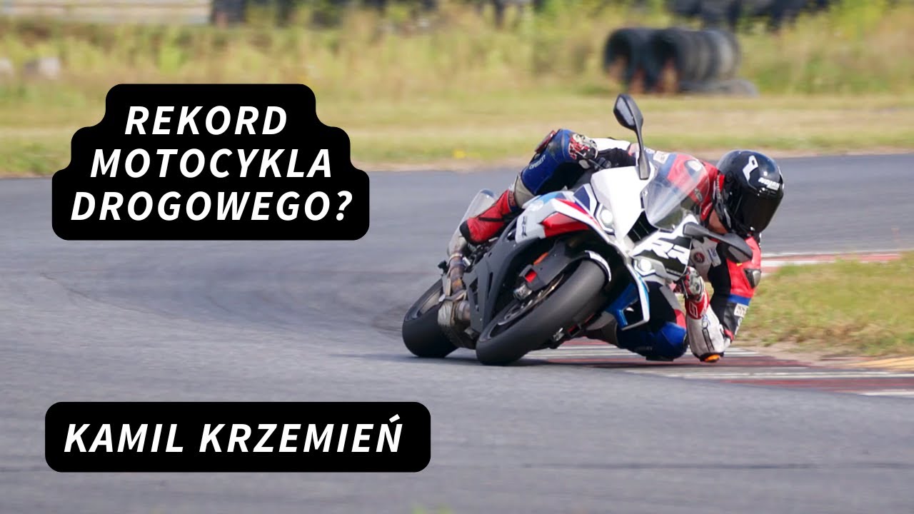 Najszybsze okrążenie na motocyklu drogowym? - Krzemień na BMW S 1000 RR 2025