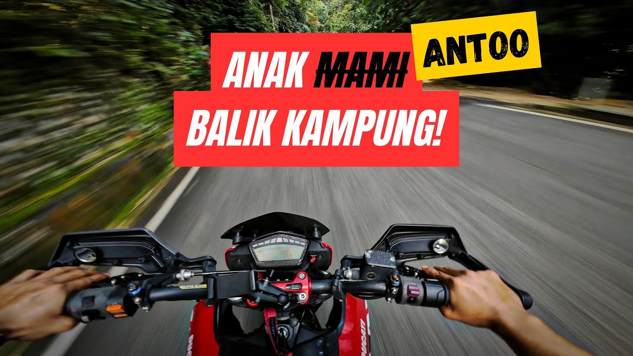 Layan corner Balik Pulau dengan Ducati Hyperstrada 821. Torque padu!