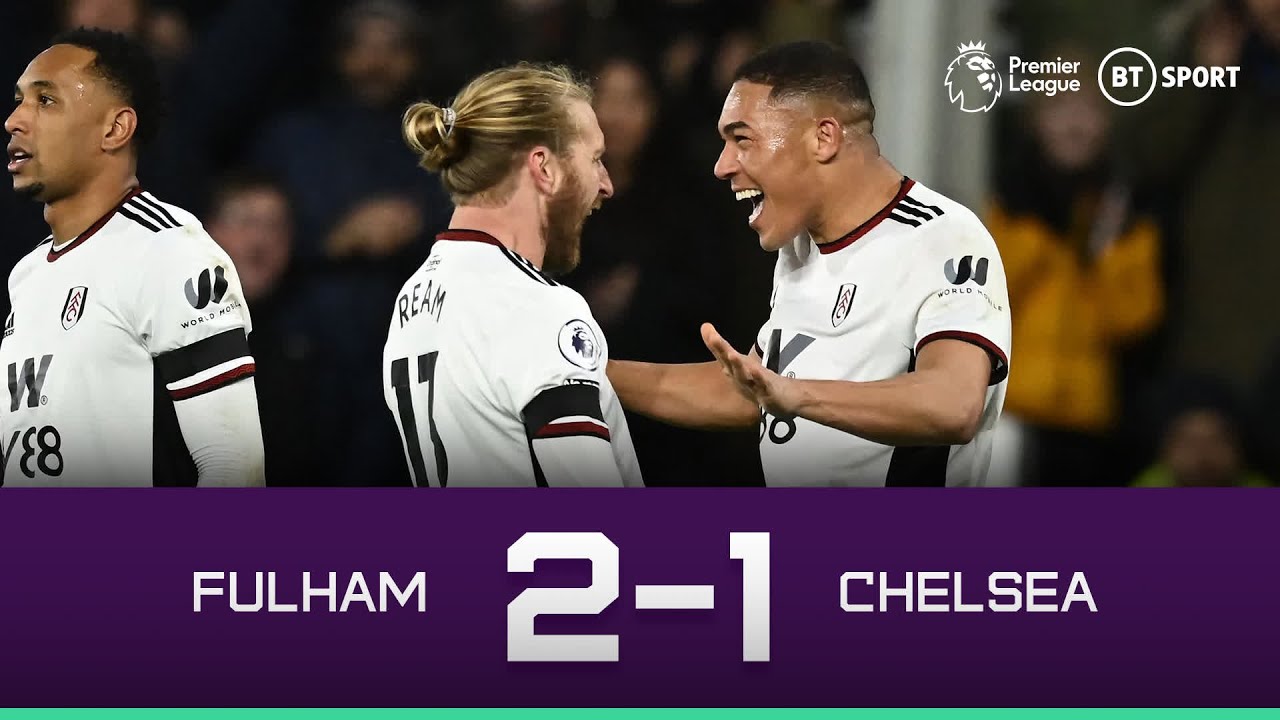Fulham vs Chelsea (2-1) | João Félix shown a straight red on debut | Premier League Highlights