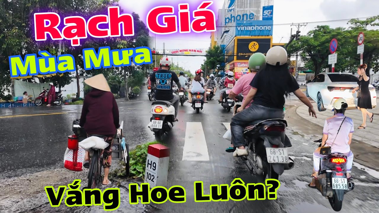 Rạch Giá - MÙA MƯA ĐÃ TỚI DẠO 1 VÒNG PHƯỜNG RẠCH GIÁ MỚI AN GIANG XEM NHƯ THẾ NÀO ?
