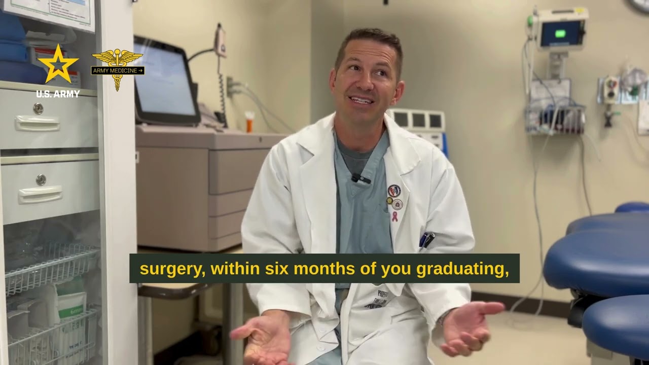 Experience Army Medicine - COL Eric Ahnfeldt - 61J, Chief of Surgery
