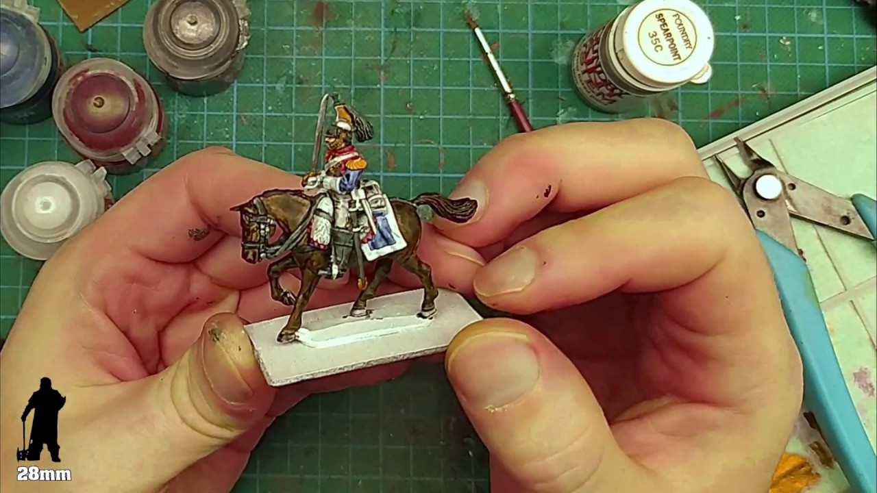 Cuirassier Français 1er empire   Speed painting Contrast