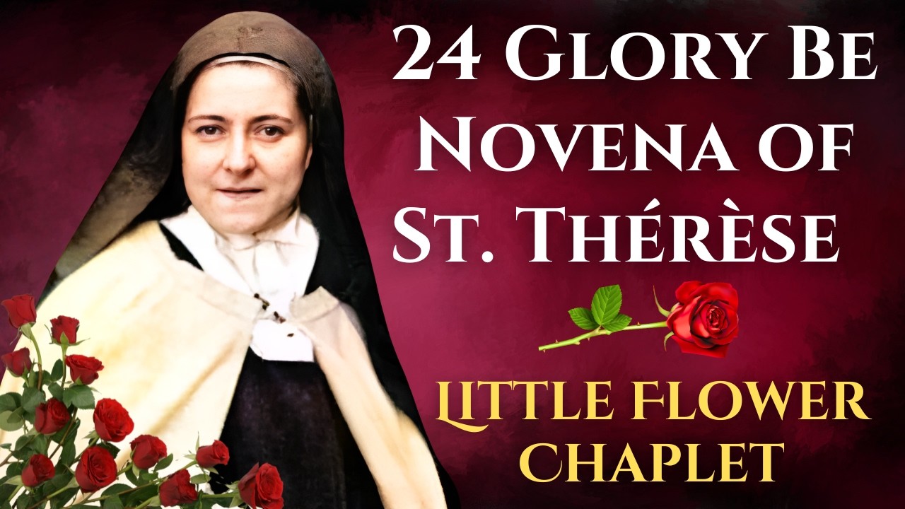 Chaplet of St. Therese — The Little Flower Rosary | 24 Glory Be Prayers Devotion