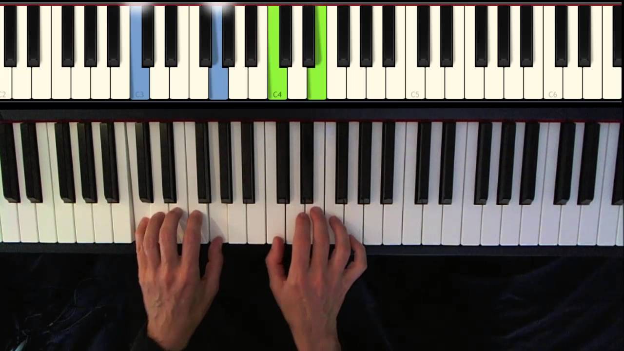Let her go, Passenger, piano easy, short
