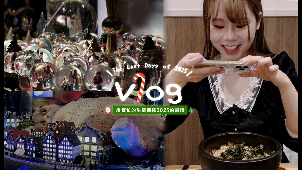 東京週記⌇SHARE LOUNGE的真實感受😥、東京聖誕市集🎄、緊急返台👵🏻🪽、繁忙中迎接2025的最後🤍【Vlog #12｜日本語字幕付き】最後🤍 【Vlog #12】日本語字幕付き