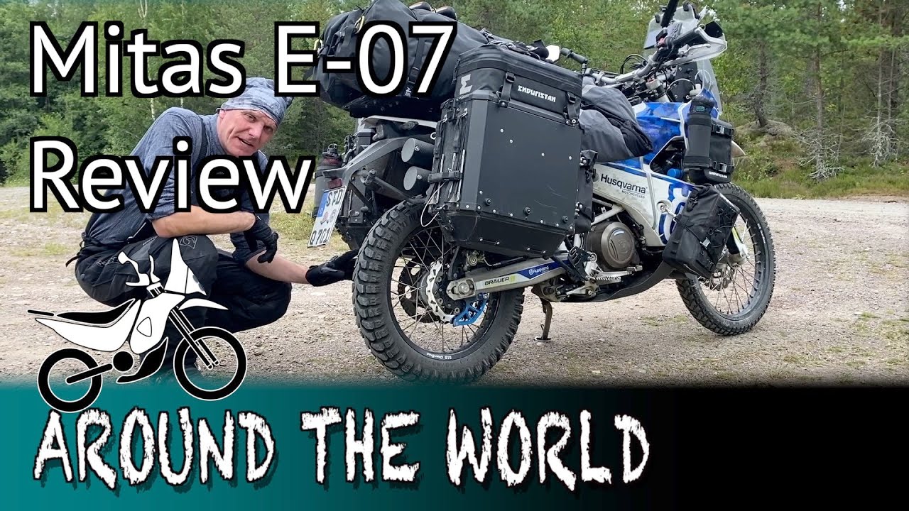 Reifen Mitas E-07 (DAKAR YELLOW Version) Review nach 8.000 km. TIRE MITAS E-07 REVIEW AFTER 8.000km.