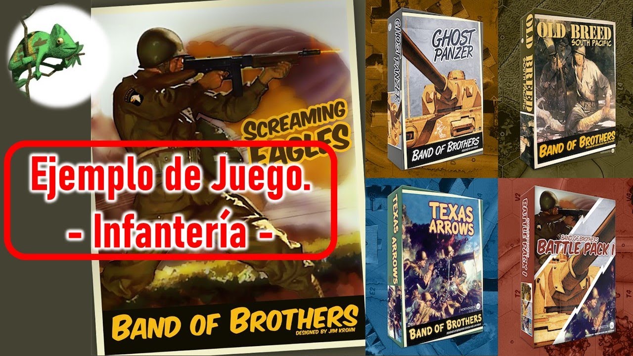 Band of Brothers - Infantería. (Ejemplo de juego)