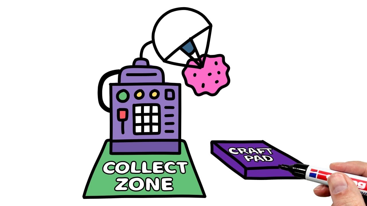 How to Draw Craft Machine From Steal a Brainrot (Roblox)