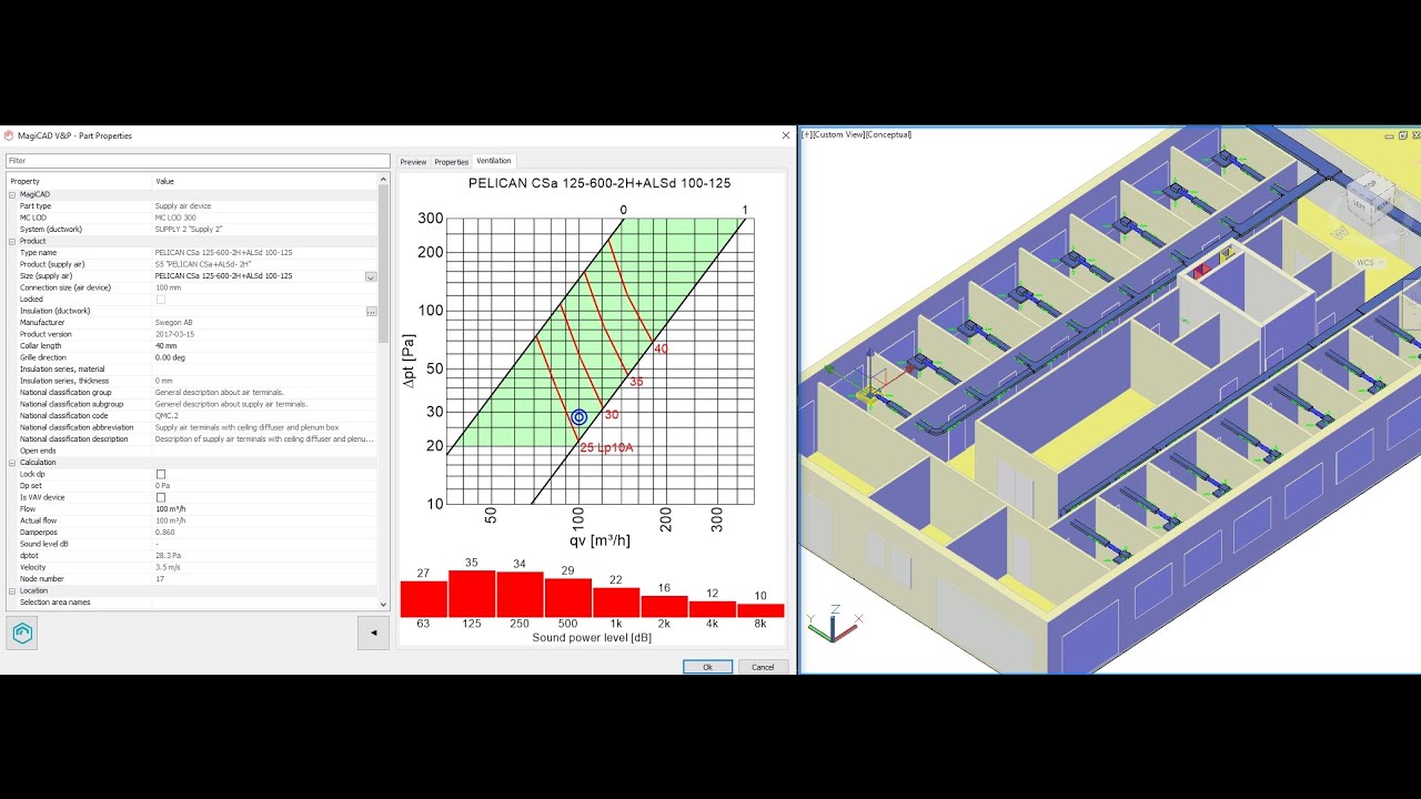 MagiCAD for AutoCAD - Havalandırma