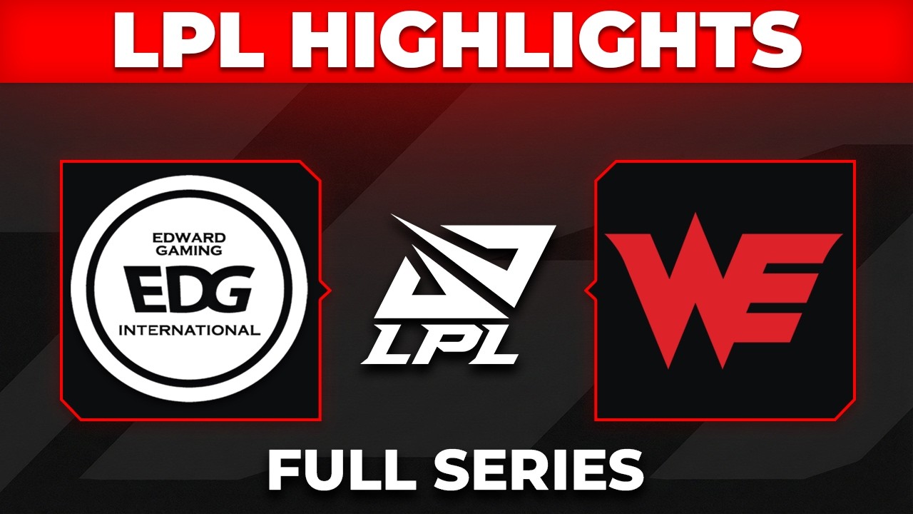 EDG vs WE Highlights ALL GAMES | LPL 2026 Split 3 | Edward Gaming vs Team WE
